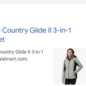 Free country 3 in 1 women's jacket